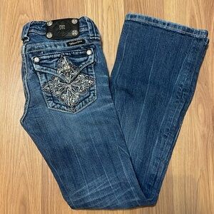 Girls Miss Me Boot Cut jeans